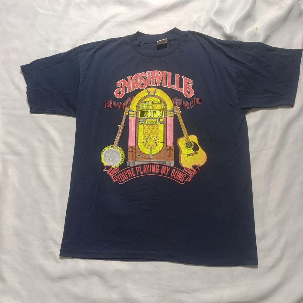 Vintage Belton Nashville Jukebox You're Playing My Song T-Shirt